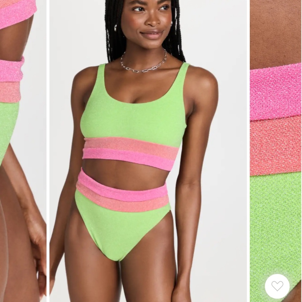 Beach Riot Set Size Small Heidi Bikini Bottoms + Mackenzie Bikini Top